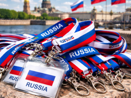 ленты для бейджей триколор в Санкт-Петербурге